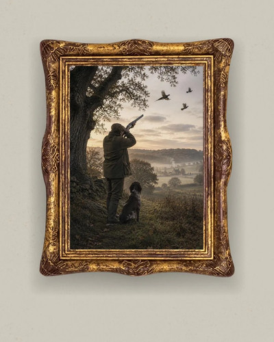 Pheasant shooting spaniel - shooting,