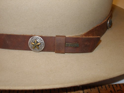 Stetson inch wide leather - 1/2,