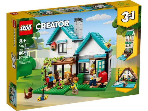 Lego 31139 creator 1 cozy - creator, 3-in-1