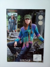 Sirdar - Ladies Jacket- Knitting Pattern Including Larger Sizes