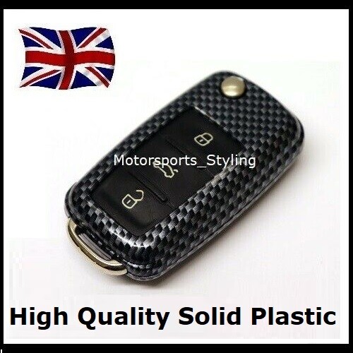 Carbon fibre key cover - carbon,