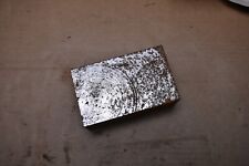 Oblong Bar Steel Billet: 1.7/8" x 2"  x 5" Long