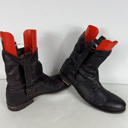 Depp brown leather biker - depp.,