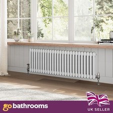 White Double Radiator