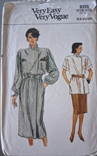 Very Easy Very Vogue pattern size 14 wrap dress CUT