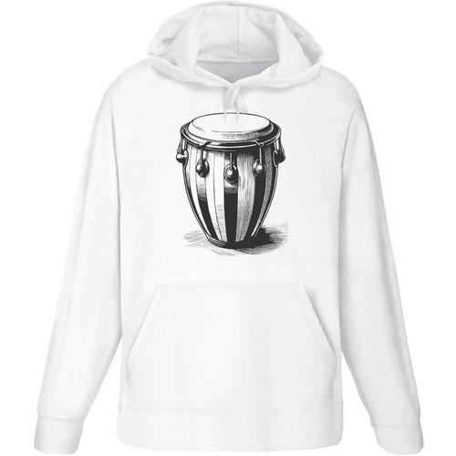Bongo drum adult hoodie - 'bongo, drum'