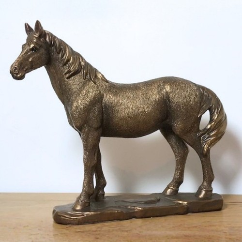 Horse figurine leonardo bronze - leonardo,