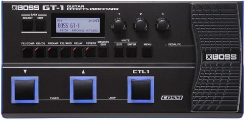 Boss guitar multi effects - gt-1,