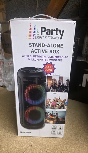 Party light sound alfa 2600 - party,
