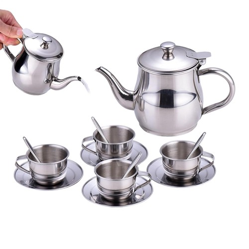 Kids stainless steel tea pot - kids,