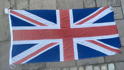 5yd vintage union jack flag - 2.5yd,