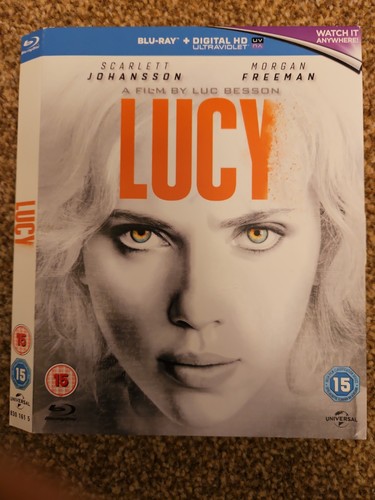Lucy blu ray slipcase cover - lucy,