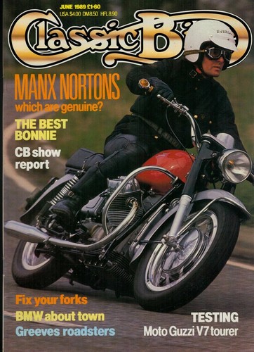 Classic bike magazine - bike, 1989