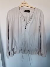 Zara Basic Lightweight Jacket Peplum Style Size M