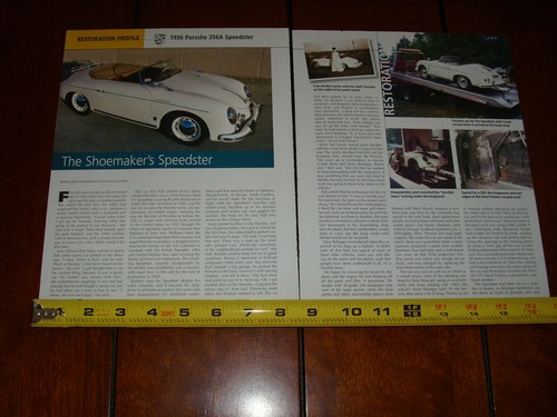 1956 porsche 356 speedster - porsche,