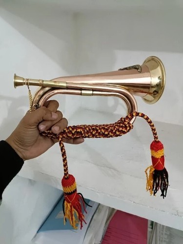 Brass copper bugle military - brass,
