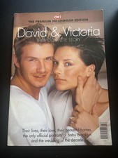 David & Victoria Beckham Their Complete Story 2000 Paperback Book, Spice Girls