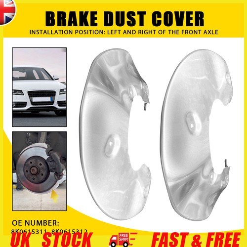 Front brake disc dust - lh+rh,