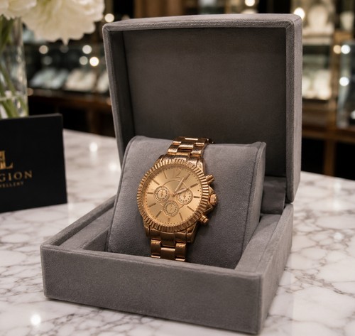 Stunning rose gold - tone, ladies