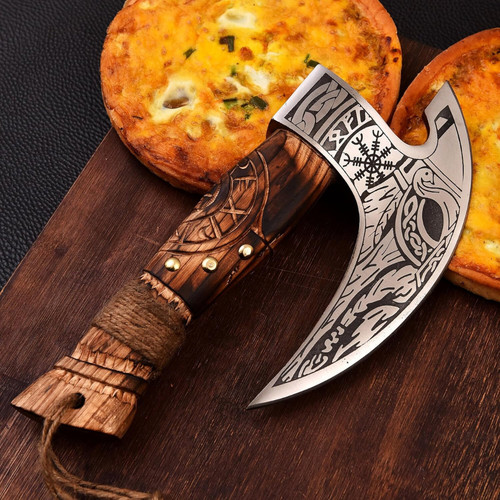 Pizza cutter viking axe high - cutter,