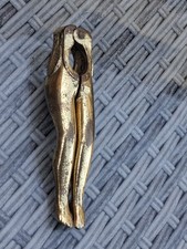 Vintage Lady Legs Brass