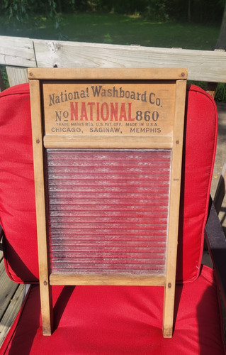 Vintage national washboard - washboard, co