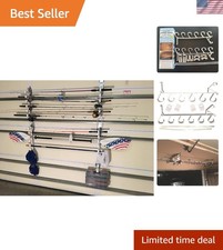 Garage Door Storage Rack with