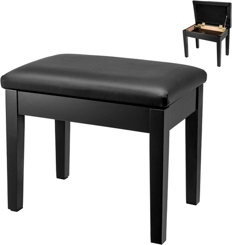 Piano stool 54x34x45cm faux - piano,