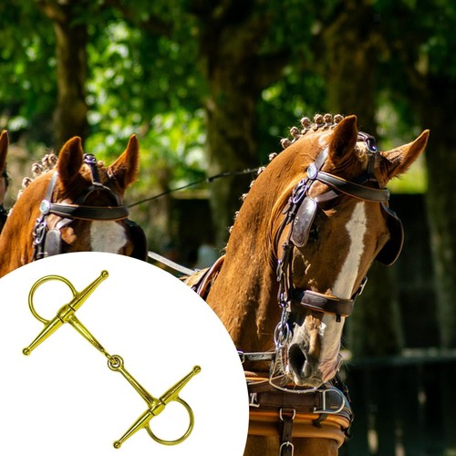 Horse bit full - full, snaffle
