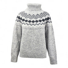 M&S Fair Isle Roll Neck Jumper