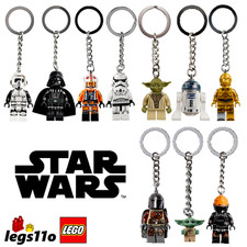 LEGO Star Wars Minifigure Keyring Keychain NEW WITH TAGS choose character