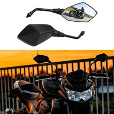10mm Motorcycle Rearview Side Mirror For Kawasaki Z1000 Z900 Z750 Z600 Z650 Z500