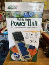 Maypole 230V 10A Mobile Mains Power Unit For Caravans,, Campervans, Motorhomes