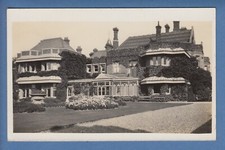 Large House, Mansion, Un-Named, Awnings, Wales? RP PC, c.1910s p1056