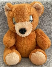 Vintage Old Musical Teddy Bear Automata Soft Toy In Working Order