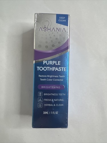 Ashania purple toothpaste - ashania,
