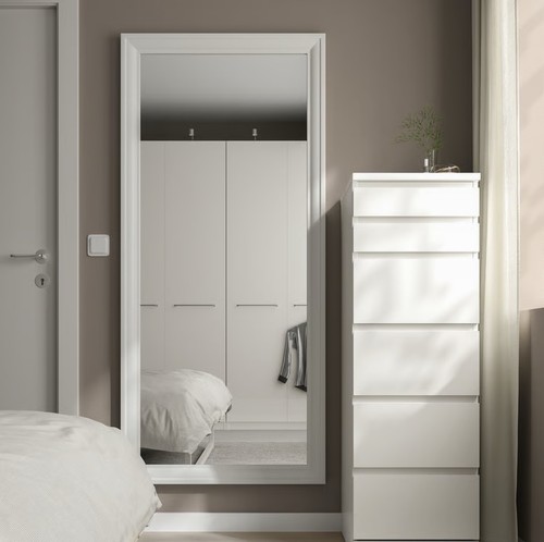 Ikea large white - white, full