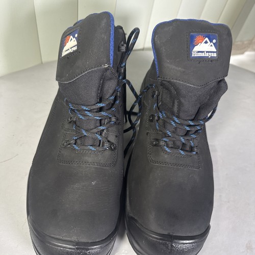 Himalayan black safety boots - black,