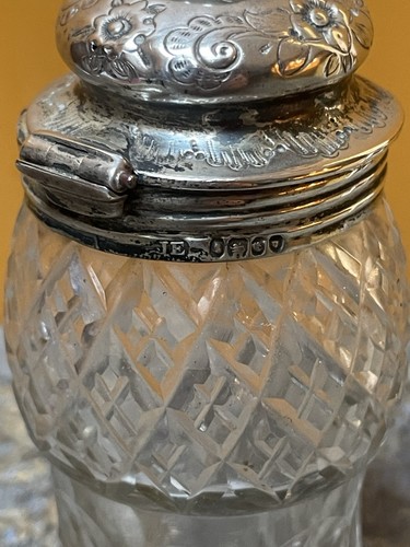 Antique sterling silver top - sterling,