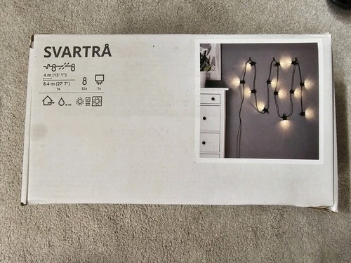 Ikea svartra led lighting - svartra,