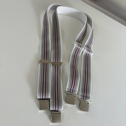 Men trouser braces silver - men’s,