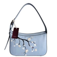 Radley handbag blue leather - blue,