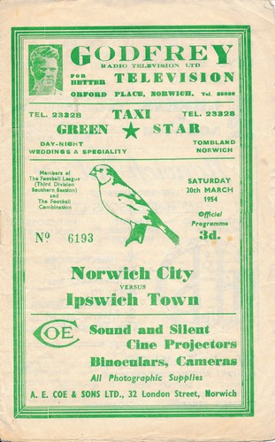 Norwich city ipswich town - city,