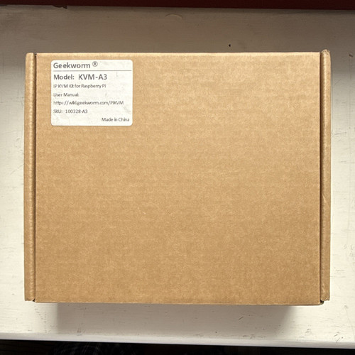 Geekworm kvm switch - kvm-a3, ip