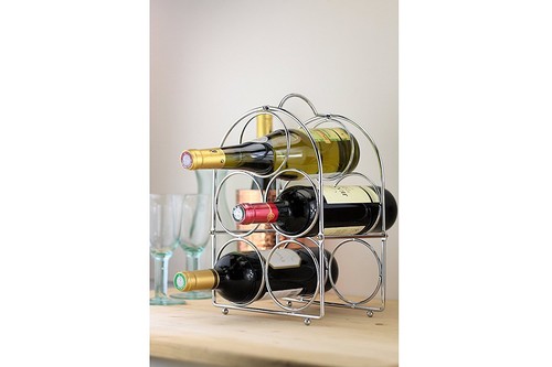 Wine rack metal - metal, bottles