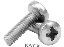 POZI PAN MACHINE SCREWS POZIDRIVE BOLTS ZINC PLATED STEEL M2 M2.5 M3 M3.5 M4  