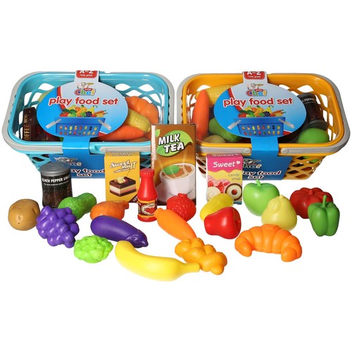 Childrens play food set - food, 22pc