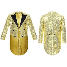 Boys Shiny Sequins Tuxedo