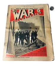 News Paper War Time The War Illustrated April 10th 1941 ra