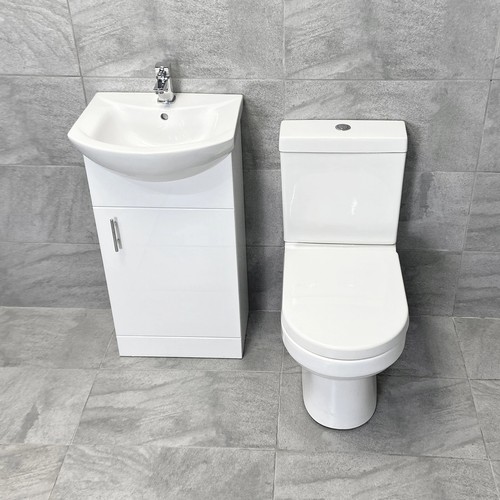 450mm modern cloakroom package - 450mm,